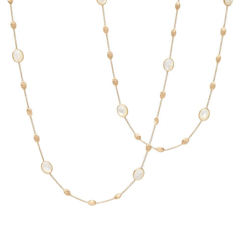 Siviglia Mother of Pearl Long Necklace - 1