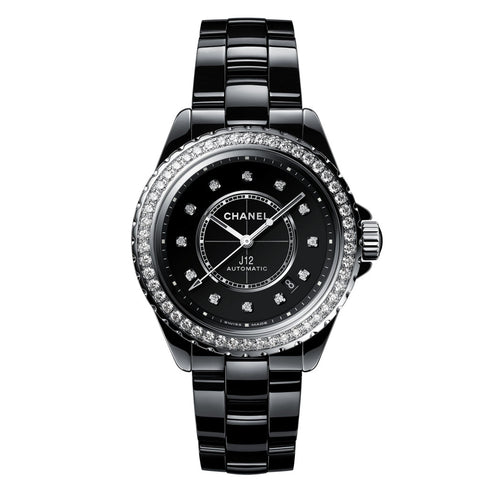 J12 Diamond Bezel Watch Caliber 12.1, 38 MM - 2