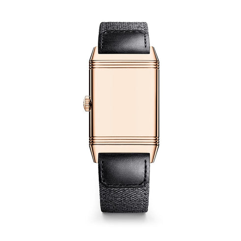 Reverso Tribute Black Dial Monoface Watch - 2