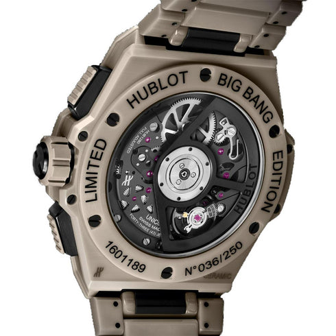 Big Bang Integrated Beige Ceramic Watch - 2