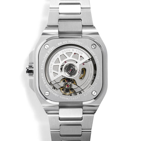 BR-X5 Black Steel 41mm Watch - 3