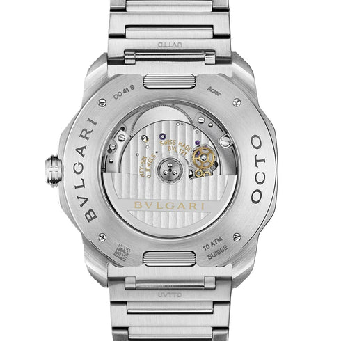 Octo Roma 41mm Blue Dial Watch - 3