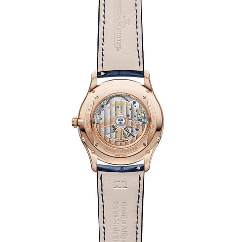 Ultra Thin Moon Blue 18k Rose Gold Watch - 2