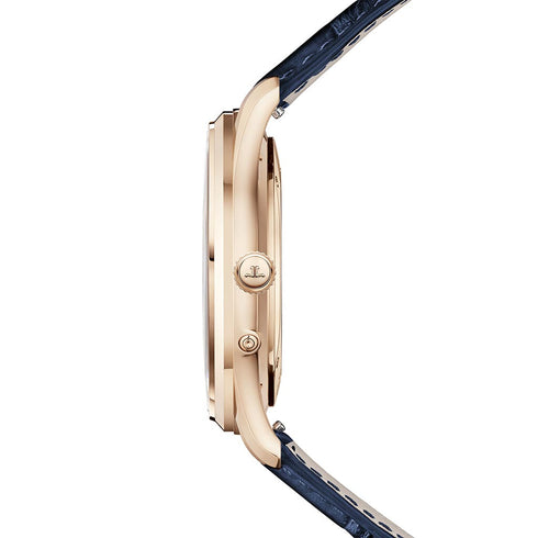 Ultra Thin Moon Blue 18k Rose Gold Watch - 3