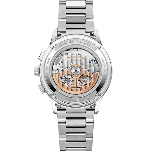 Master Control Chronograph Silver Caflskin Watch - 2