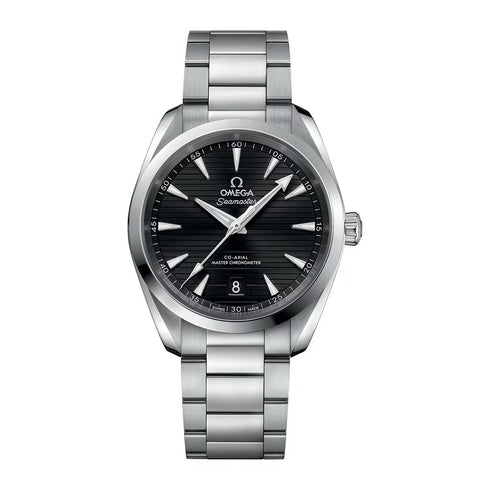 Aqua Terra 150M Co-Axial Master Chronometer 38mm Black Dial Watch - 1