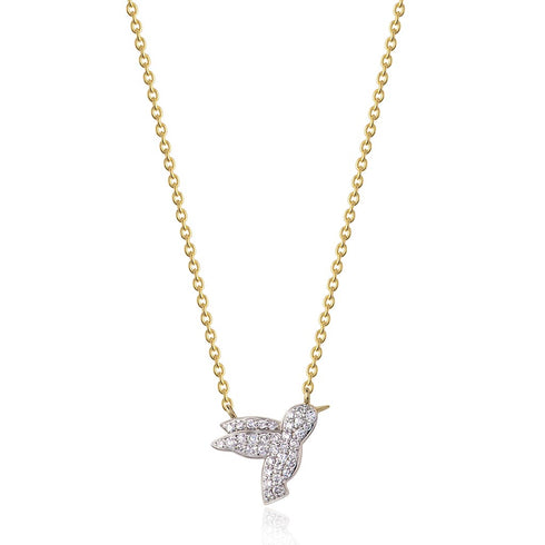 Petite Hummingbird Pendant - 1