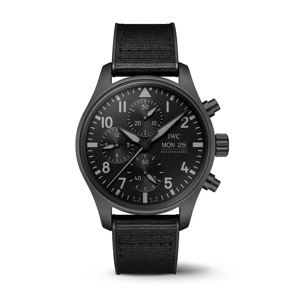 IWC Pilot's Chronograph 41 Top Gun Ceratanium IW388106 Houston & Austin