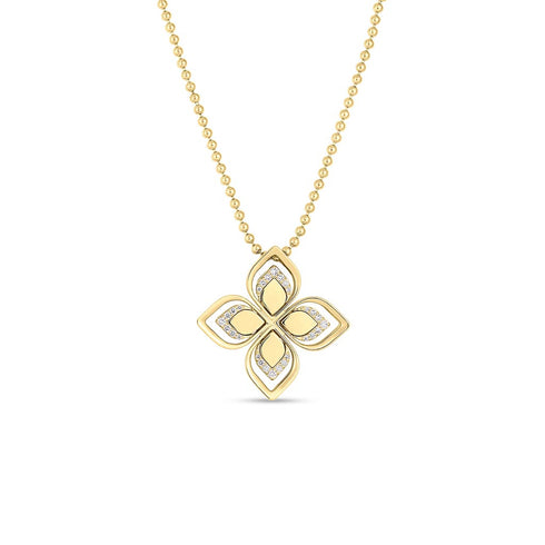 Venetian Princess Diamond Flower Necklace - 1