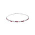 Ruby & Diamond Flexible Bangle - 1