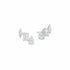 White Gold Stud With 2.62ctw Multi-Shaped Diamonds Earrings - 1