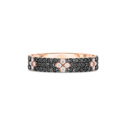 Love In Verona Black And Diamond Ring - 1
