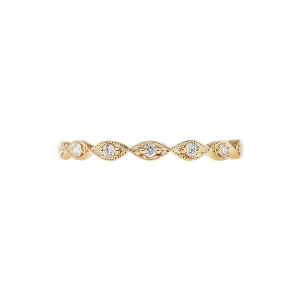 Eleanor Diamond Band Ring - 1