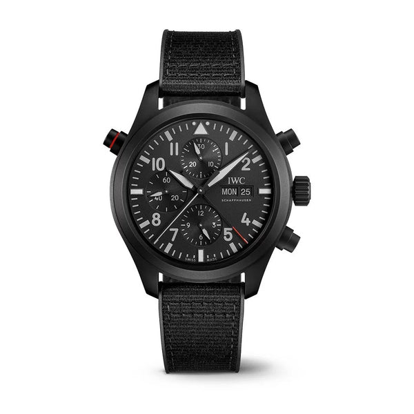 Big Pilot's Double Chronograph Top Gun Ceratanium Watch - 1
