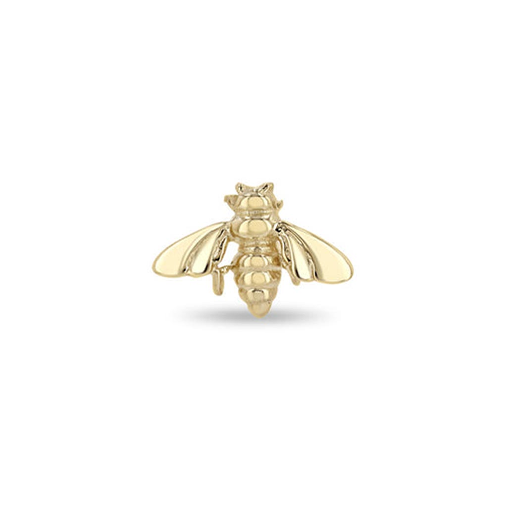 Gold Bee Studs