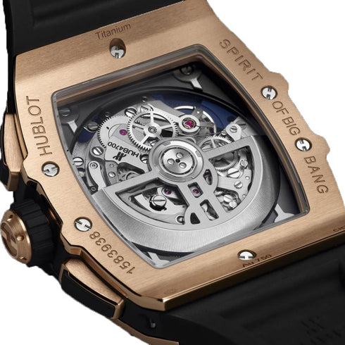 Spirit Of Big Bang King Gold Blue Ceramic Watch - 2
