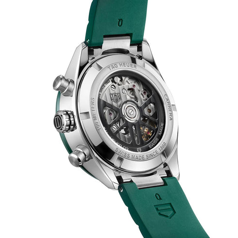 Carrera Chronograph 44mm Steel &amp; Ceramic Watch - 2