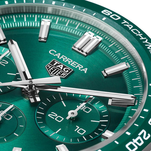 Carrera Chronograph 44mm Steel &amp; Ceramic Watch - 3