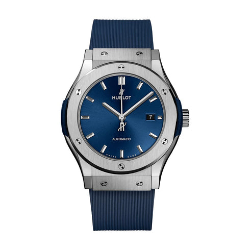 Classic Fusion Titanium Blue 42mm Watch - 1