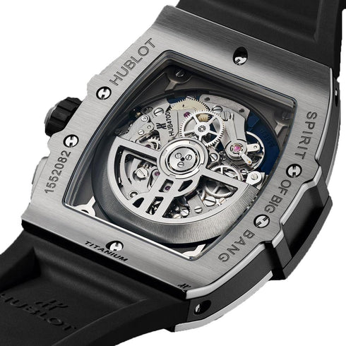 Spirit Of Big Bang Titanium Blue Ceramic Watch - 2