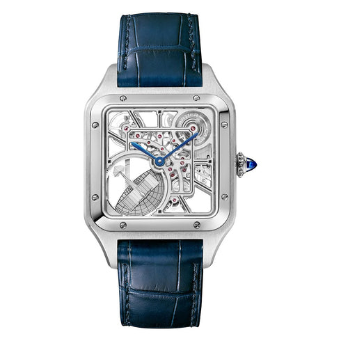 Santos-Dumont Skeleton Watch with micro-rotor - 1