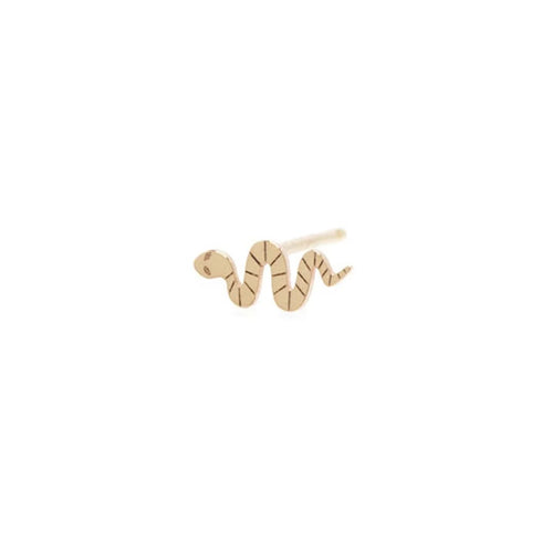 Itty Bitty Snake Stud - 1