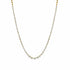 Yellow Gold Graduating Bar With 3.59ctw Round Diamonds Necklace - 1