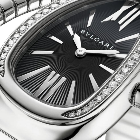 Serpenti Tubogas Single Spiral Black Dial Watch - 3