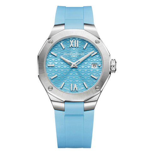 Riviera 10800 Blue on Steel Watch - 1