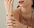 Paradise Mixed Topaz Single-Strand Bracelet - 2