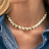 Pear Shape Diamond Layered Riviera Necklace - 2