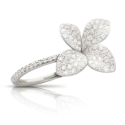 Giardini Segreti Petite Diamond Ring - 1