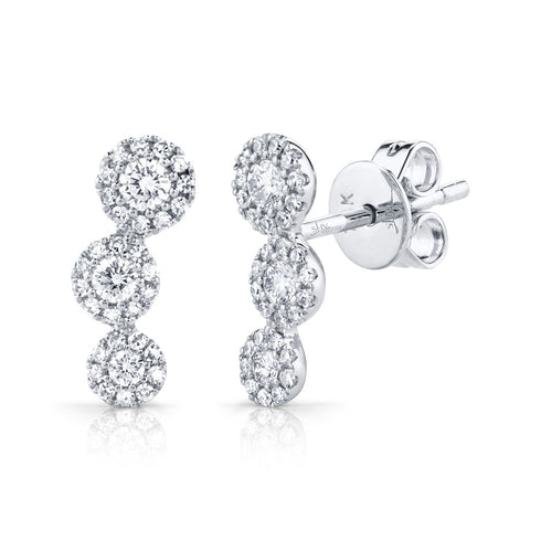 Diamond Stud Earring - 1