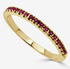 14k Gold & Birthstone Stackable Ring - 0.12ct - 0.30ct - 1