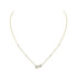 My Twin Diamond Necklace in Yellow Gold - 1