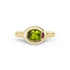 Martini Time Peridot Olive Ring - 1