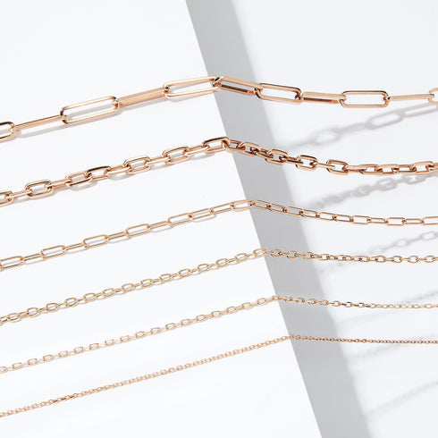 Chain 2 - 18K Gold Chain Link Necklace - 5