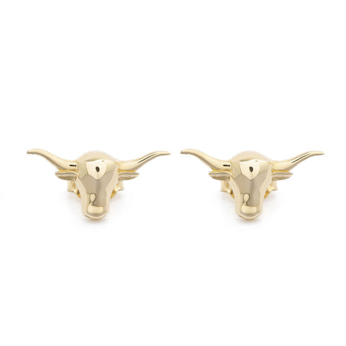 Texas Longhorn Stud Earrings - 1