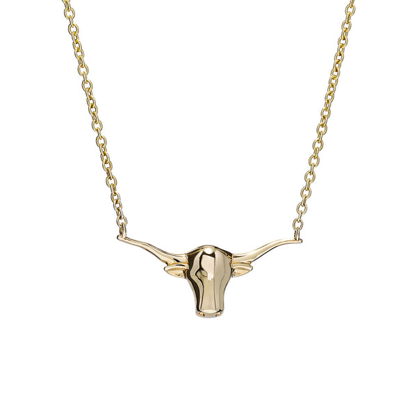 Texas Longhorn Large Pendant - 1