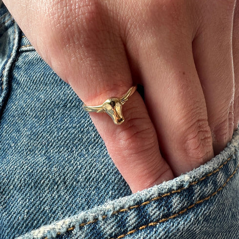 Texas Longhorns Gold Ring - 2