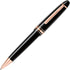 Meisterstuck Rose Gold LeGrand Ballpoint Pen in Black Resin - 1