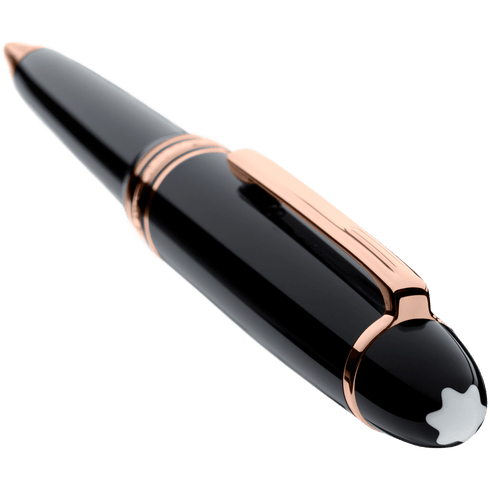 Meisterstuck Rose Gold LeGrand Ballpoint Pen in Black Resin - 2