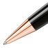 Meisterstuck Rose Gold LeGrand Ballpoint Pen in Black Resin - 3