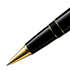 Meisterstuck LeGrand Gold Rollerball Pen in Black Resin - 3