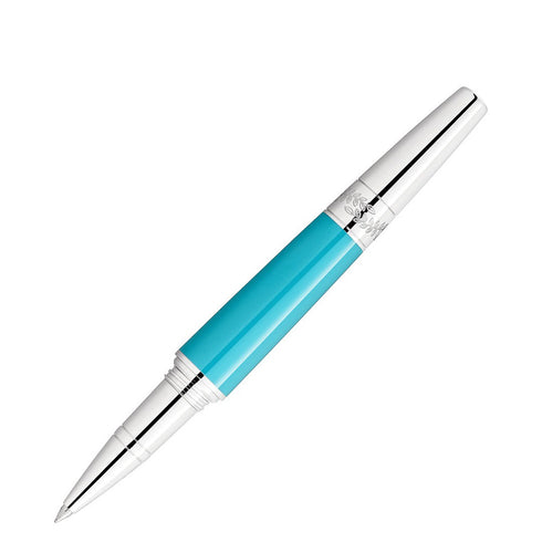 Muses Maria Callas Turquoise Blue Rollerball Pen by Montblanc - 2