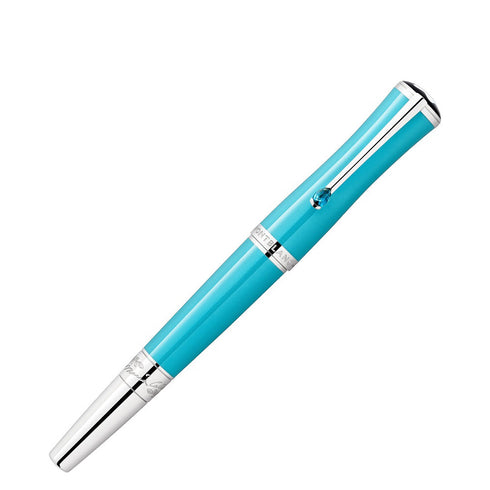 Muses Maria Callas Turquoise Blue Rollerball Pen by Montblanc - 3