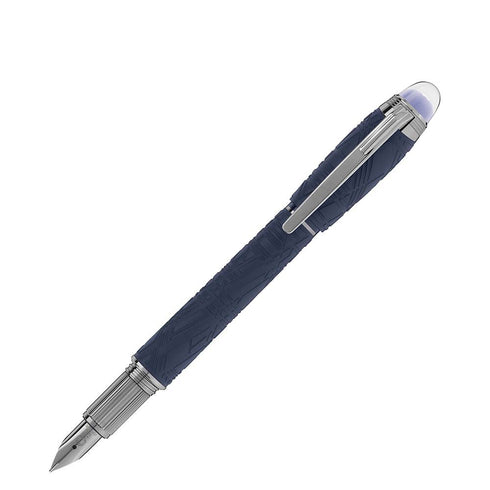 Starwalker Spaceblue Resin Fountain Pen with Gold Nib - 1