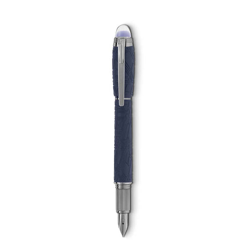 Starwalker Spaceblue Resin Fountain Pen with Gold Nib - 2