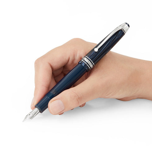 Meisterstuck The Origin LeGrand Fountain Pen in Dark Blue Resin - 2