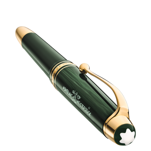 Meisterstuck The Origin Collection 149 Green Resin Fountain Pen with Gold Nib - 5